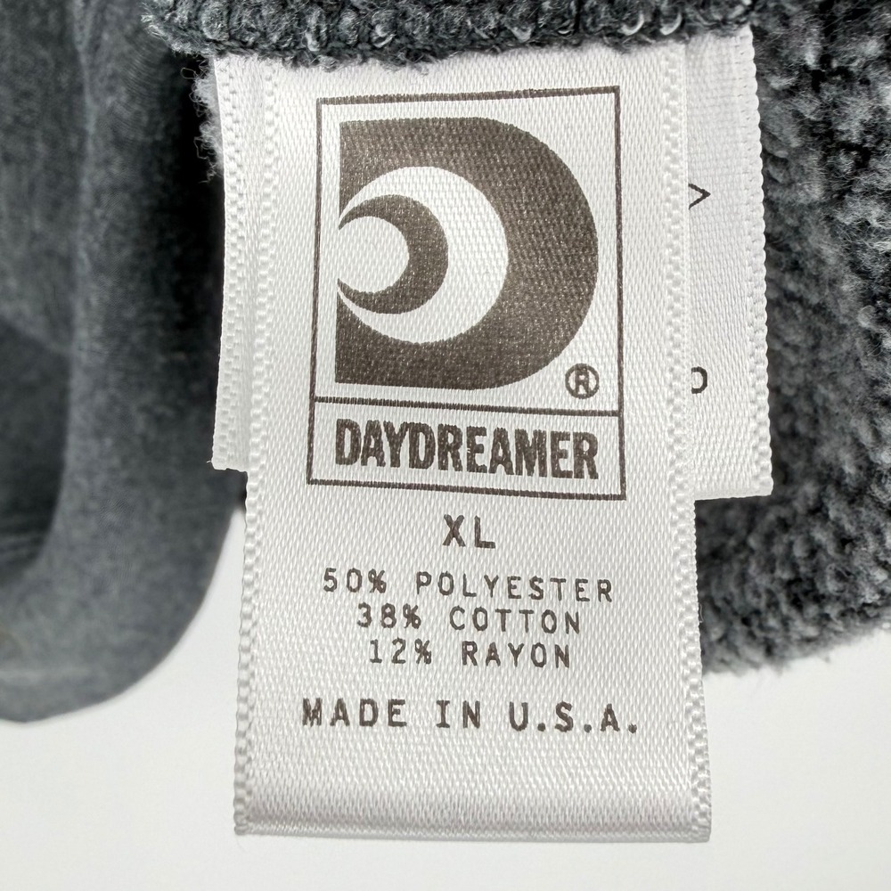 Daydreamer Beastie Boys Sweatshirt Charcoal Grey Yellow Graphic Crewneck XL - Picture 3 of 14